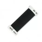 Embroidery thread for Lunéville embroidery Black (100) x100m