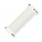 Metalized thread for Luneville embroidery Sextant braided 4 white (032) x10m