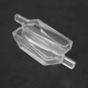 Silicone mold gemstone to make resin pendants 41x5.8x11 mm Diamond