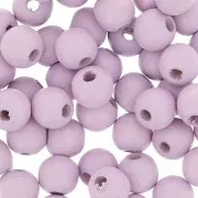 Wooden round beads 6mm Parma x25