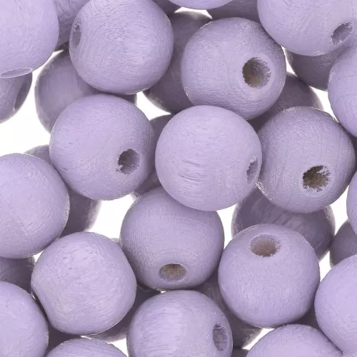 Wooden round beads 8mm Parma x20
