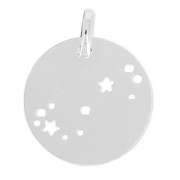 Constellation pendant Scorpio - 18 mm Sterling Silver 925 x1|raw }}