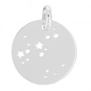 Constellation pendant Sagittarius - 18 mm Sterling Silver 925 x1|raw }}