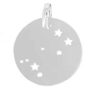 Constellation pendant Gemini - 18 mm 925 Silver x1