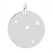 Constellation pendant Cancer - 18 mm 925 Silver  x1