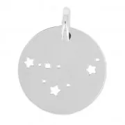 Constellation pendant Capricorn - 18 mm 925 Silver  x1