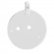 Constellation pendant Aries - 18 mm 925 Silver  x1|raw }}