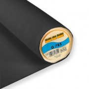 Vlieseline fine hotfix double sided fabric bi-stretch G785 Black x 10cm