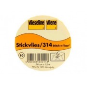 Vlieseline Stickvlies hotfix embroidery base 90cm White x10cm