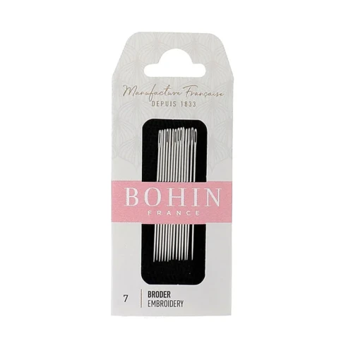 Bohin Embroidery needles n°7 x15