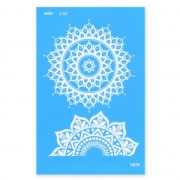 Silk Screen Moiko 74x105 mm - Mandala Design 2.02
