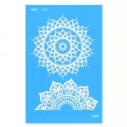 Silk Screen Moiko 74x105 mm - Mandala Design 2.02