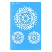 Silk Screen Moiko 74x105 mm - Mandala Design  2.08