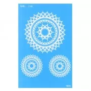 Silk Screen Moiko 74x105 mm - Mandala Design  2.08