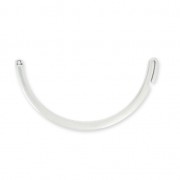 Half bracelet to personalize with hook for 1mm cord Fine Antique silver plating|raw }}