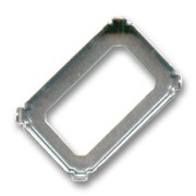 Cabochon setting PureCrystal 4627 27x18,5mm Old silver-colored|raw }}