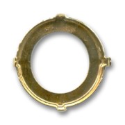 Cabochon settingPureCrystal 1201 27mm gold-colored|raw }}