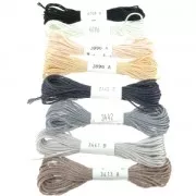 Embroidery thread Soie d'Alger White (4096) x5m