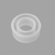 Silicone mold for resin rings making wide slick size 50