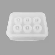 Silicone mold for making round resin beads of 12 mm