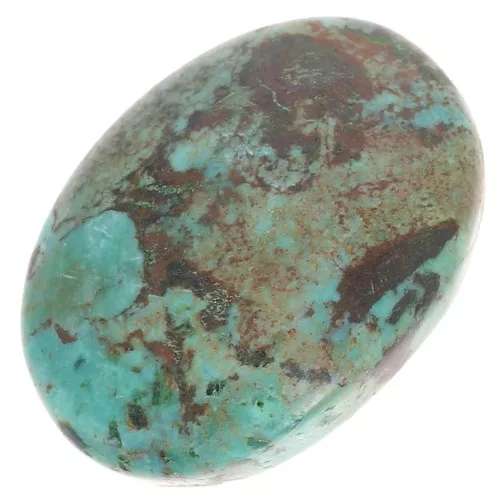 Oval cabochon 18x13mm Genuine Turquoise x1