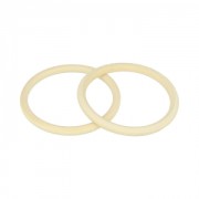 Set of 2 Medium ring wooden bracelets to customize x1|raw }}