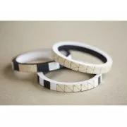Set of 2 Medium ring wooden bracelets to customize x1