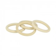 Set of 4 raw wood rings for jewelry, decoration 50mm x1|raw }}