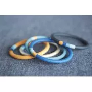 Set of 4 raw wood rings for jewelry, decoration 50mm x1