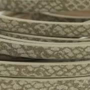 Fancy synthetic tape 5 mm reptile effect Putty x1.2m