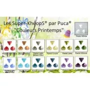 Glass beads Super-Khéops® by Puca® 6 mm Pastel Emerald x10g