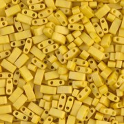 Miyuki Half Tila Beads 5x2.3x1.9 mm HTL-2311 - Op Canary Mat x10g