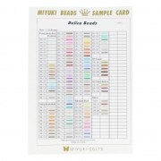 Color chart Miyuki Delica 11/0 (n°893) - Inside Dyed