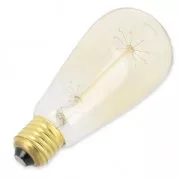 Standard retro light bulb for decorative suspension 140 mm 40W E27 x1