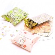 Set of cardboard gift folders Paper Poetry Bouquet Sauvage x6