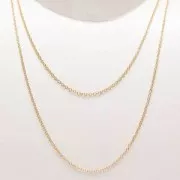 Choker double length Magical Summer 55 et 45 cm Gold Tone