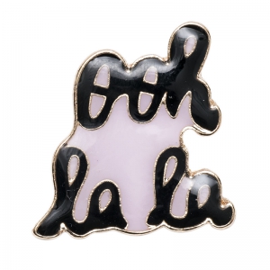 Metal and epoxy resin Pins Magical Summer 21mm Ooh La La