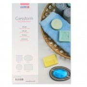 Basic molds for DIY soap creation Square/Round/Oval/Rectangle