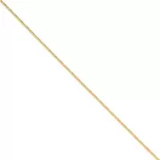 fine chain for Miyuki Delica 11/0 paloma 0.6 mm gold x50 cm