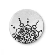 Marker to blacken punched letters on bracelet x1