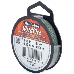 WildFire Nylon thread 0.20mm Green x45.8m
