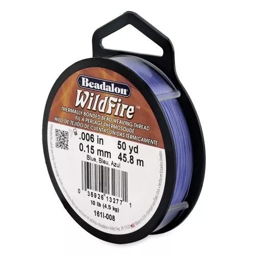 WildFire Nylon thread 0.15mm Blue x 45.8m