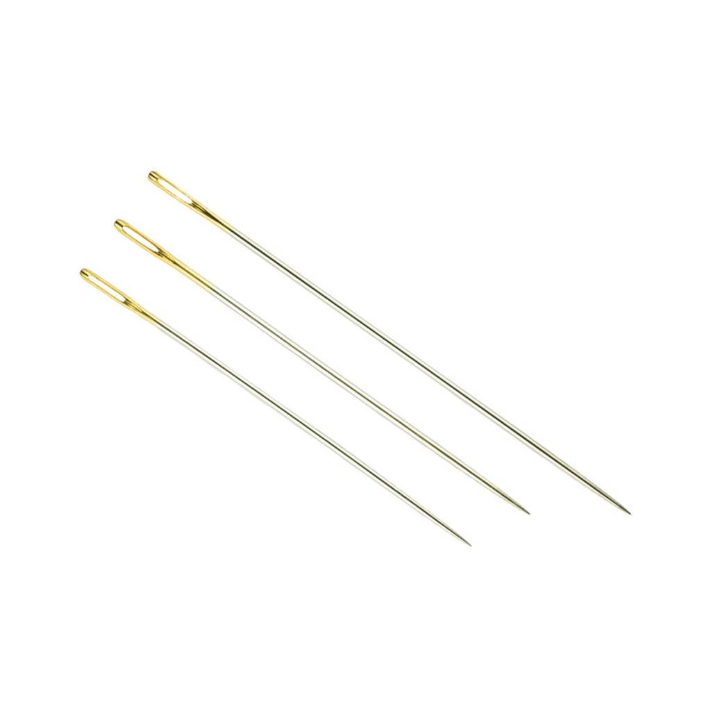 Clover embroidery long needles for Sashiko embroidery x3 Perles & Co