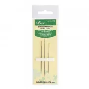 Clover embroidery long needles for Sashiko embroidery x3