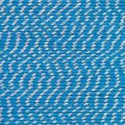 Cordon coton avec fil métallique pour réaliser des pompons 0.8 mm Bleu/Argenté x 20m