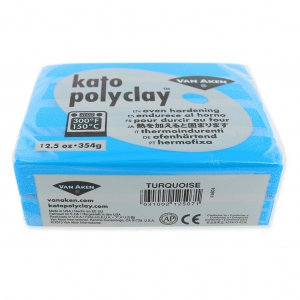 Polymer clay Kato Polyclay 354 gr Turquoise (n°507)
