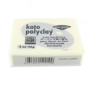 Polymer clay Kato Polyclay  56 gr Translucent (n°210)|raw }}