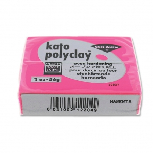 Polymer clay Kato Polyclay  56 gr Magenta (n°204)
