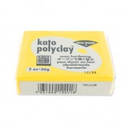 Polymer clay Kato Polyclay  56 gr Yellow (n°201)