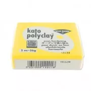 Polymer clay Kato Polyclay  56 gr Yellow (n°201)